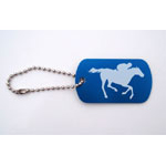 Horse Racing Bag Tag