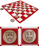 Theater Arts Checkers Sets