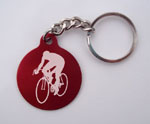 Bicycle Racer Key Chain