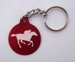Horse Racing Key Chain