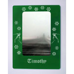 Skiing Magnetic Photo Frames