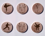 Martial Arts/Karate Maple Magnets